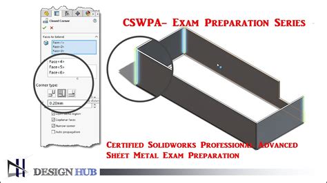 solidworks sheet metal exam|solidworks cswp exam pdf.